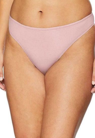 6 pack pure cotton multicolor thong panties - Purely Femme