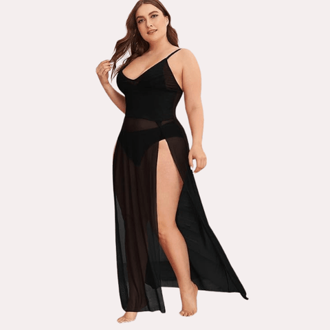 Feminine Sheer Seduction Nightgown - Purely Femme