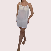 High Street Fully See-Through Mesh Babydoll Nightwear