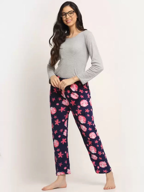 Ladies Winter Warm Print Pajama (Pk of 2)