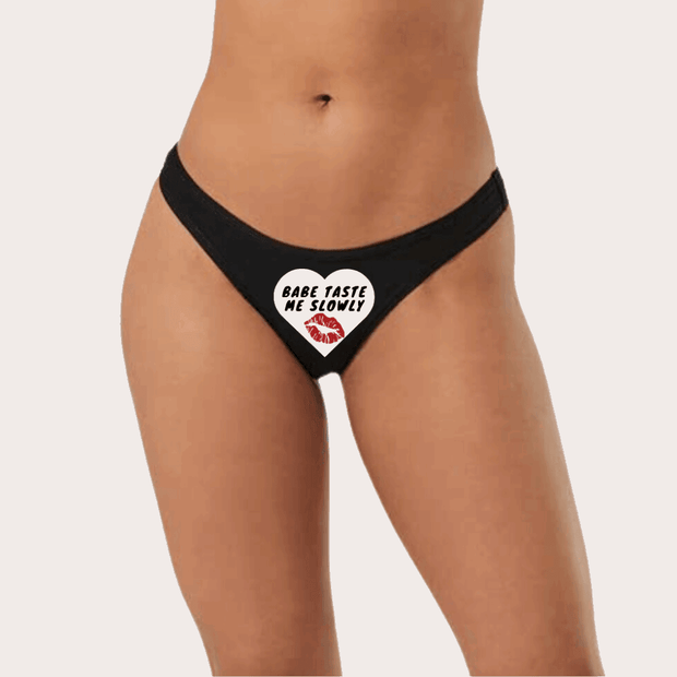 Beb's Secret Message Naughty Panty - Purely Femme