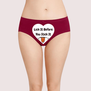 Playful Custom Message Intimate Panty - Purely Femme