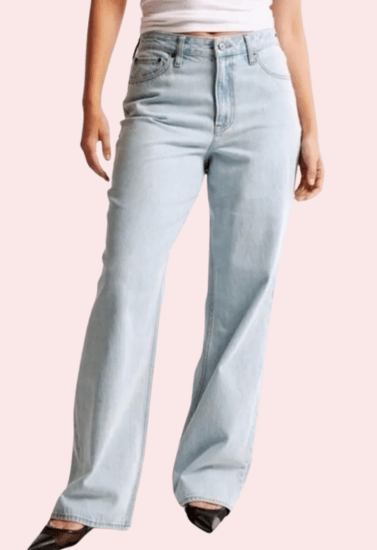 High Rise Loose Fit Denim for Curvy Women - Purely Femme