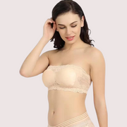 Wirefree and Stretchable Tube Bra for Ultimate Comfort