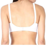 "White" Pure Cotton Bra for hot and humid Indian weather.