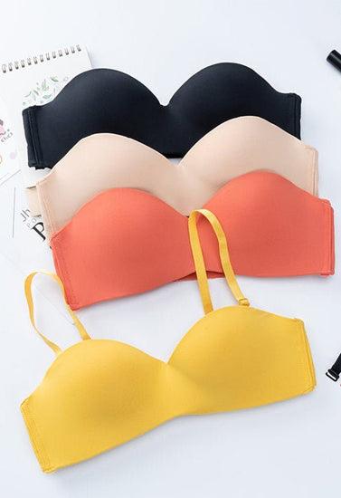 3 Pack Classic demi cup padded bras - Purely Femme