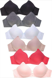 2 Pack No Wire Full Cup Light Padded bra - Purely Femme