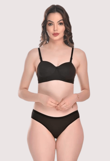 Chic and Comfy Cotton Lingerie Set - Purely Femme