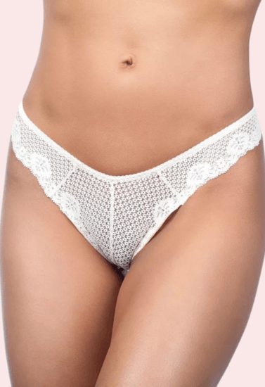 Exclusive French Daina Ultra Luxe Tanga Thong Panty Gift Box - Purely Femme