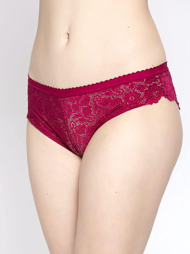 Beautiful Lace Hot Bikini Panty (Pk of 2) - Purely Femme