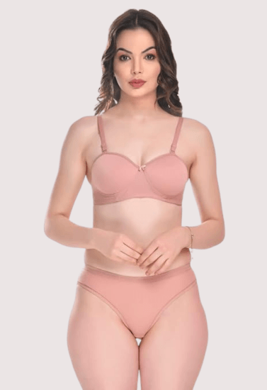 Padded Cotton Bra Panty Set for a Sexy You - Purely Femme