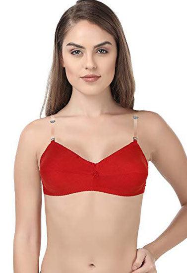 Love Me Mixed Invisible Strap Bra (Pk Of 2) - Purely Femme