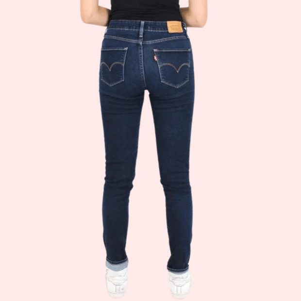 Elegant Women's Skinny Fit Slim Denim Pants - Purely Femme