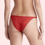 Exclusive French Daina Lace Tanga Panties Luxury Gift Box - Purely Femme