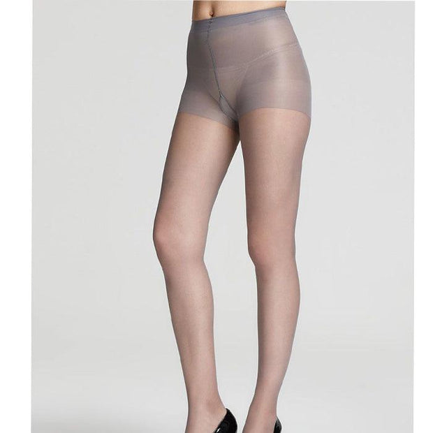 Cotton Full Support Control Top Reinforced Toe Pantyhose - Purely Femme