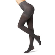 Purely Femme (KAYSER) 50 Denier all over great shapes grey color pantyhose - Purely Femme