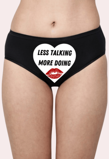 Sensual Custom Text Get Things Done Panty - Purely Femme