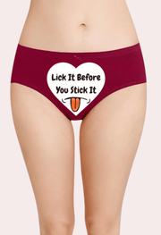 Playful Custom Message Intimate Panty - Purely Femme