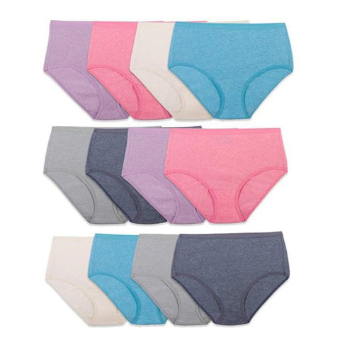 10 Pack Cotton Comfort everyday Panties - Purely Femme