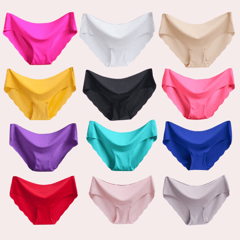 Wholesale lot of 12 Seamless panties - Purely Femme