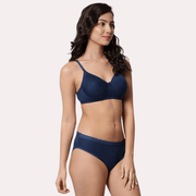 Purely Femme Classic Cotton Sexy Bra & Panty Set - Purely Femme