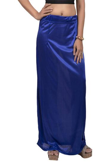 Indian Saree's Petticoat for Women Silk Satin Underskirt Solid Inner Wear - Purely Femme