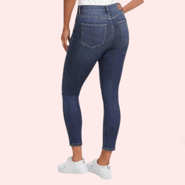 Women's High Waist Stretch Skinny Denim Jeans - Purely Femme