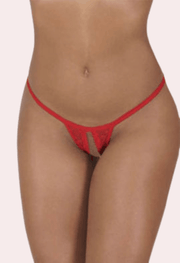 Sexy Open Crotch G String Thong - Purely Femme