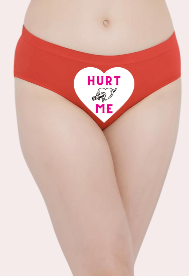 Heart-themed Playful Custom Panty for Her - Purely Femme