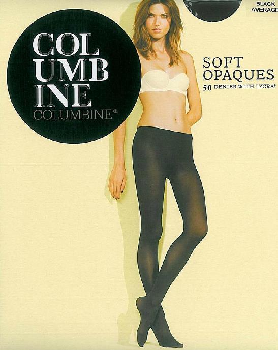 Purely Femme (COLUMBINE) SOFT OPAQUES 50 Pantyhose/Tights - Purely Femme