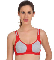 "Medium" Impact sports bra panty set pack of 3.