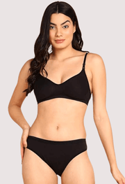 Breathable Cotton Lingerie Set for Her - Purely Femme