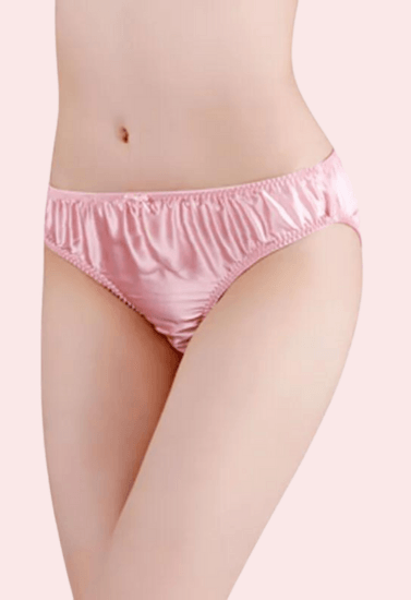 French Daina Luxury Silk Panties Cheeky Bow Gift Box - Purely Femme