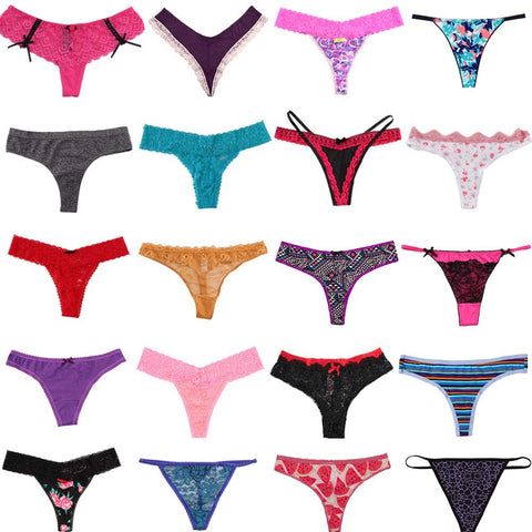 10 Pack Sexy Panties Sexy Cheeky Panty Variety Pack