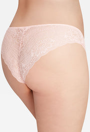 KIABI Nude Mesh Transparent Lace Bridal Panty