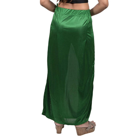 Indian Saree Shining Solid areas for silk Slips Skirt For Her. - Purely Femme