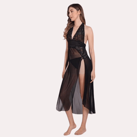 Sensual Mesh Nightgown for Women - Purely Femme