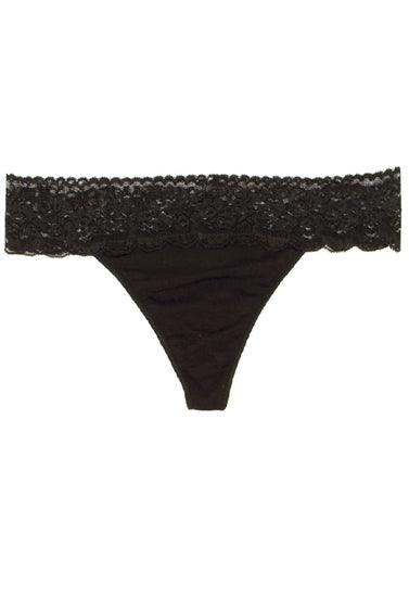 Low Rise "V" Shape Lace Thong Panty.