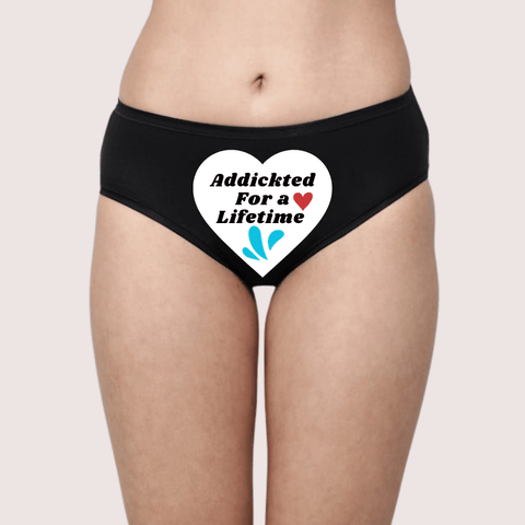 Personalized Naughty Whispers Panty For Her - Purely Femme