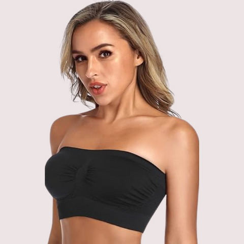 2-Pack of Non-Padded Strapless Tube Bras