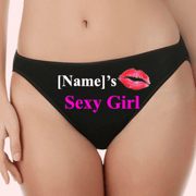 Customize Sexy Girl Cotton Mid Rise Underwear - Purely Femme