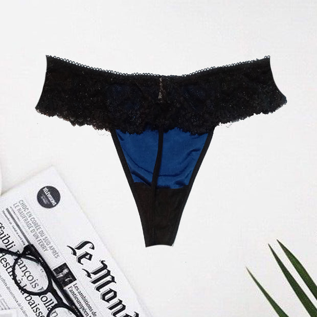 Most Comfortable Fanciable  Blue Thong