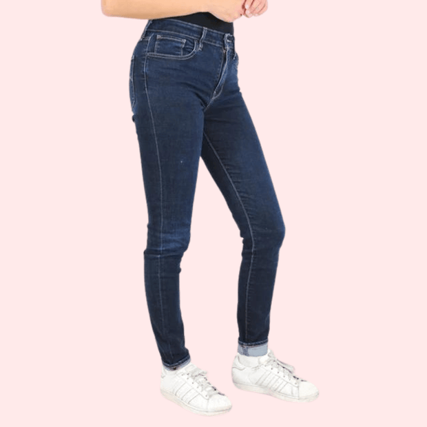 Elegant Women's Skinny Fit Slim Denim Pants - Purely Femme