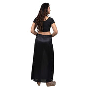 Indian Saree Satin Solid Fabric Petticoats Skirt For Her - Purely Femme