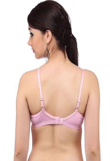 "Pink" Full Coverage Lightly Lined Every Day Bra.