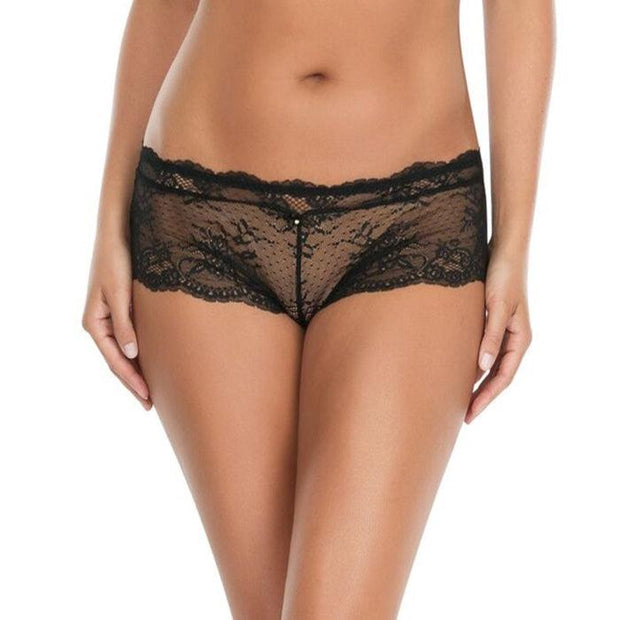 2 Pack Black & White Lace Hipster - Purely Femme