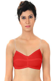 Native Women's Transparent Strap Bra Pk Of 2 - Purely Femme