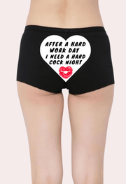 Her Exclusive Naughty Quotes Panties - Purely Femme