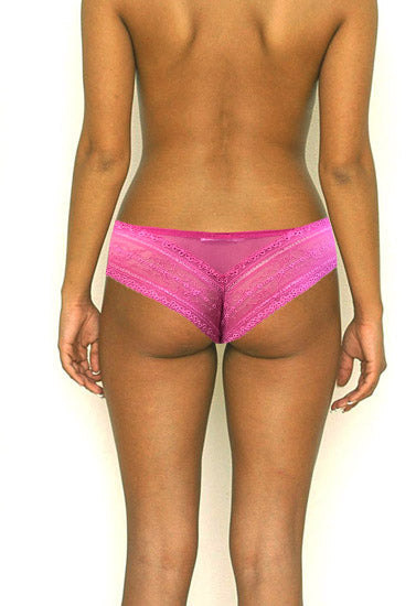 Pleasure State Sexy Lace Non Trace Soft Thong Panty