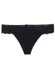 Low Rise "V" Shape Lace Thong Panty.